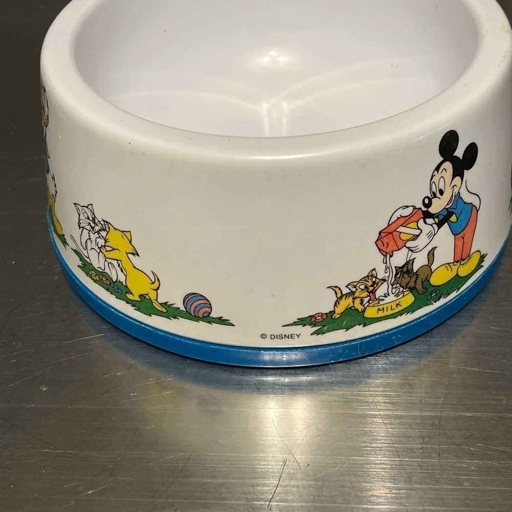 Disney Aristocats No Skid Melamine Pet Food Water Bowl Disney Pets - Picture 6 of 9